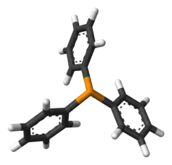 Molecuulmodel van trifenylfosfine