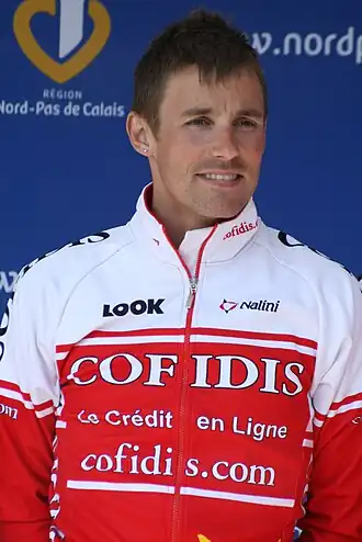 Tristan Valentin tijdens de Vierdaagse van Duinkerke 2011