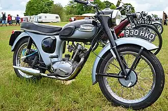 Triumph T20 Tiger Cub uit 1963