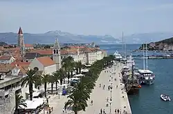 Het historische centrum van Trogir.