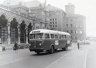 Groningse trolleybus 109 uit 1949, GVG