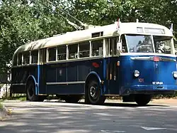 BUT/Verheul museumtrolleybus 101 uit 1949, GVA, Arnhem