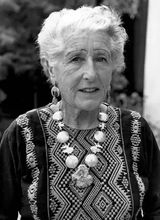 Gertrude Duby-Blom in 1986.