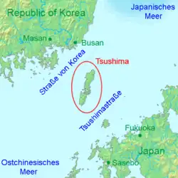 (eiland Tsushima)