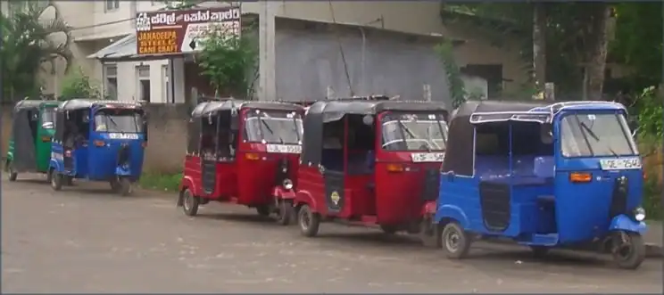 Scootertaxi's, Sri Lanka
