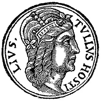 Tullus Hostilius in de Promptuarii Iconum Insigniorum