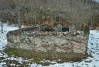 Een van de kleinste begraafplaatsen van de wereld: Teresa's burgerlijke begraafplaats in Bausen