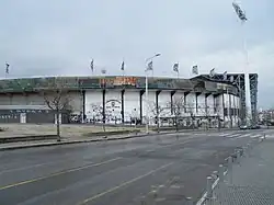 Buitenkant van het stadion