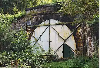 Noordelijk portaal van de Tunnel van Godarville