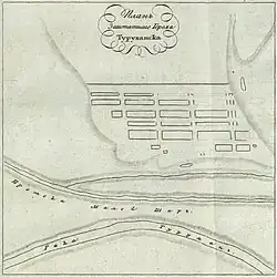 Stadsplattegrond uit 1831