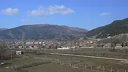 Uitzicht op het dorp