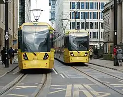 Trams van het huidige type M5000.