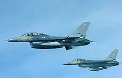 Thaise F-16's; mrt 2009.
