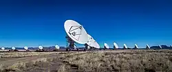 Het (voormalig) grootste observatorium ter wereld (Very Large Array).
