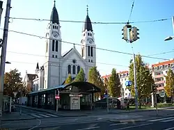 De noordelijke toegang.