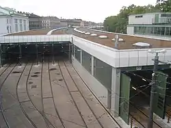 Het depot in het metrotijdperk