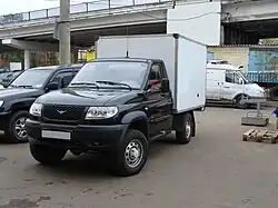UAZ Cargo met gesloten opbouw