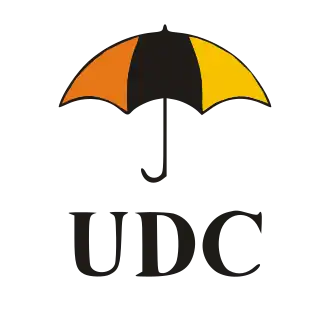 Logo van de UDC