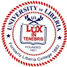 Logo van de Universiteit van Liberia