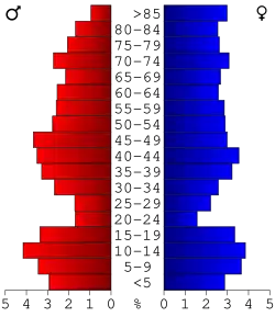 Bevolkingspiramide Audubon County