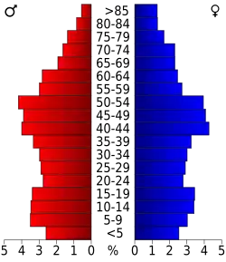 Bevolkingspiramide Webster County