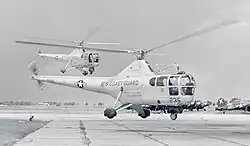 H-5 Helicopter tijdens de landing (1949)