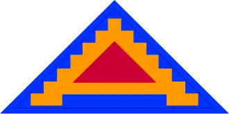 Insigne van het Amerikaanse 7e Leger