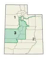 Congresdistricten van Utah sinds 2003