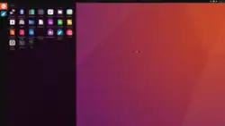 Appoverzicht van Lomiri op Ubuntu Unity (24.04)