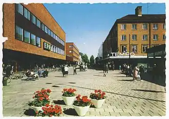 EPA en Tempo warenhuis in Umeå, 1960.