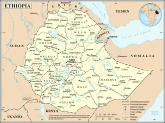 Ethiopië.