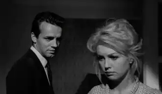 Peter Baldwin en Mylène Demongeot in Un amore a Roma