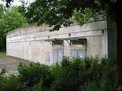 Niet voltooide noordelijke ingang