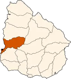 Locatie van Río Negro