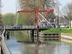Voorganger van de huidige Rode brug