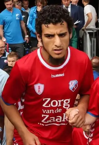 Ayoub bij FC Utrecht, augustus 2017.