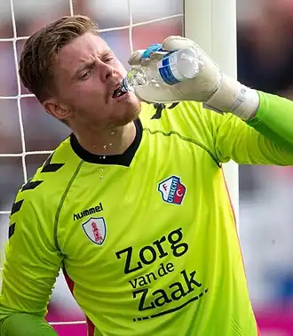 Jensen bij FC Utrecht, augustus 2017