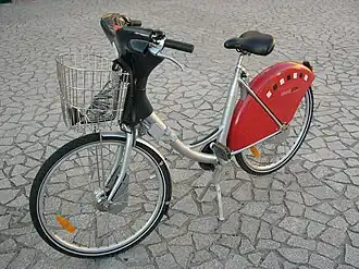Een Vélo'v fiets