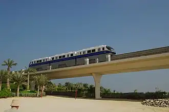 De Palm Jumeirah Monorail
