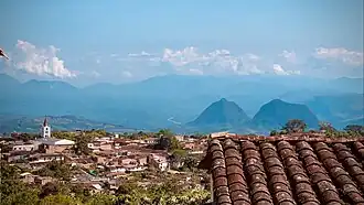 Uitzicht op Valparaíso