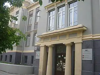 Het gebouw van de faculteit Mechanica