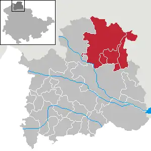 Kaart van Verwaltungsgemeinschaft Hohnstein/Südharz