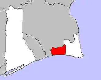 Locatie in de gemeente