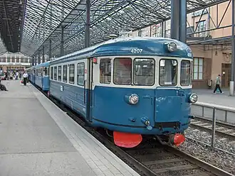 Dm7 - 4207 op 21 juli 2007 in Helsinki Central station