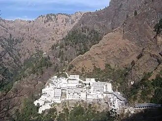 De Vaishno Devi tempel