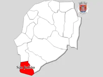 Kaart van São Julião