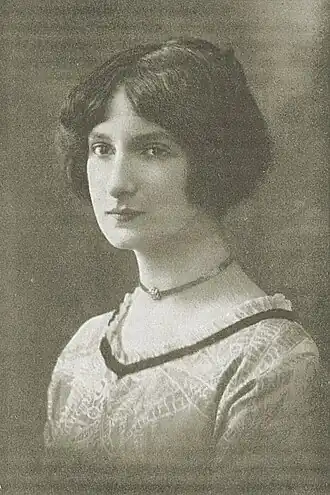 Portret van Valentine Hugo, 1913, door Félix