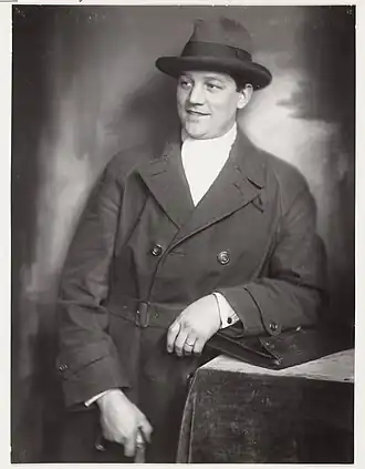 Portret van Van Vlijmen, 1925, door Jacob Merkelbach