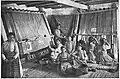 Armeense meisjes, tapijten weven in Van, 1907, Ottomaanse Rijk