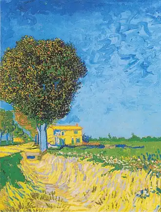 Vincent van Gogh: Laan bij Arles